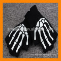 Skeleton Printed Custom Fingerless Gloves